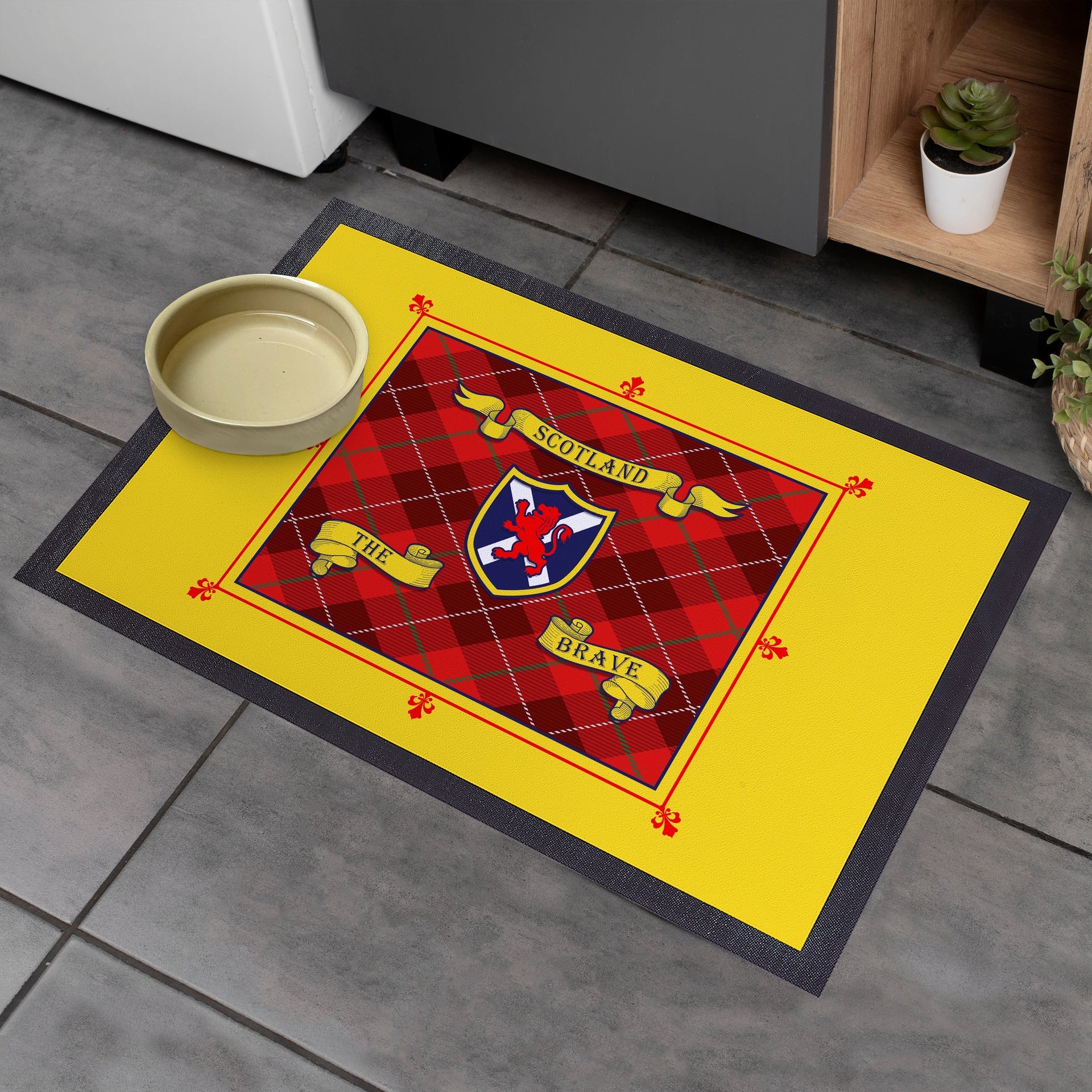 Scotland The Brave Door Mat - 60cm x 40cm