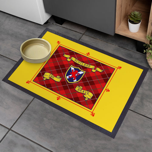 Scotland The Brave Door Mat - 60cm x 40cm