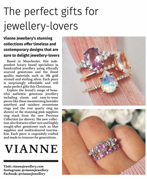 Aurelia Pink Sapphire Ring in Sterling Silver