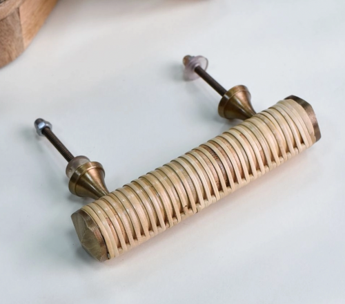 Druridge Rattan Drawer Handle