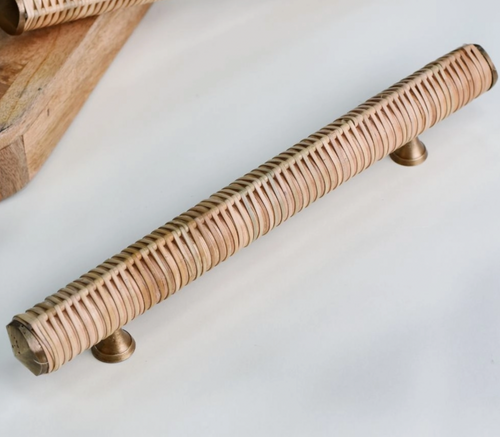Druridge Rattan Drawer Handle
