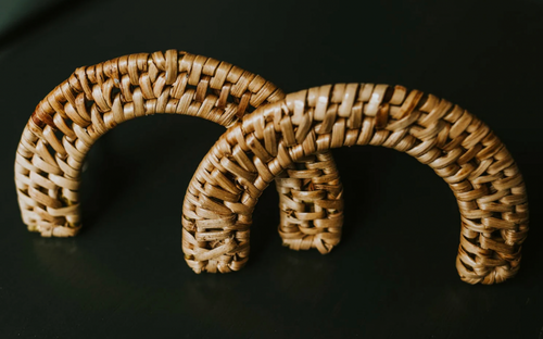 Druridge Rattan Drawer Handle