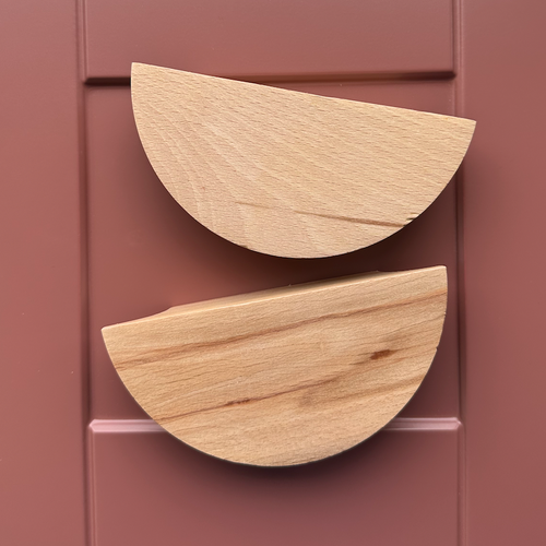 Charlton Wood Half Moon Handle