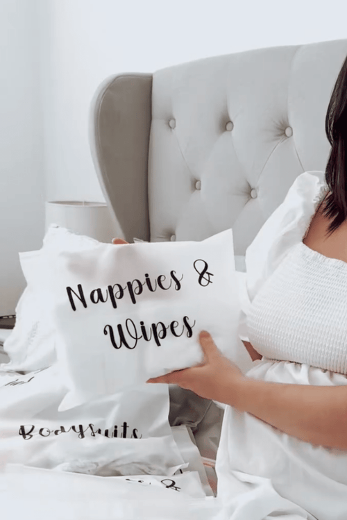 Maternity Bag Organizers x14 | Zip Lock Reusable Bags Set | Baby Shower Essentials