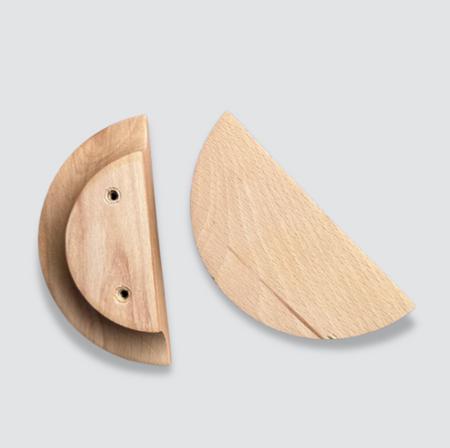 Charlton Wood Half Moon Handle