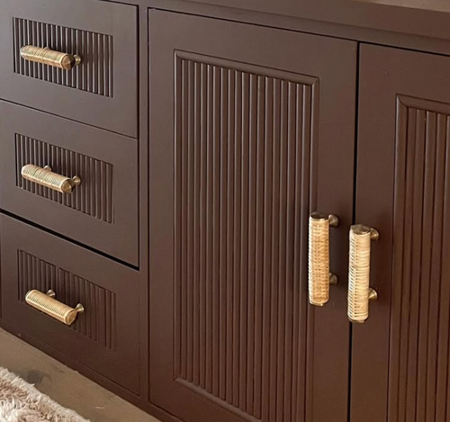 Dunstanburgh Rattan Drawer Handle