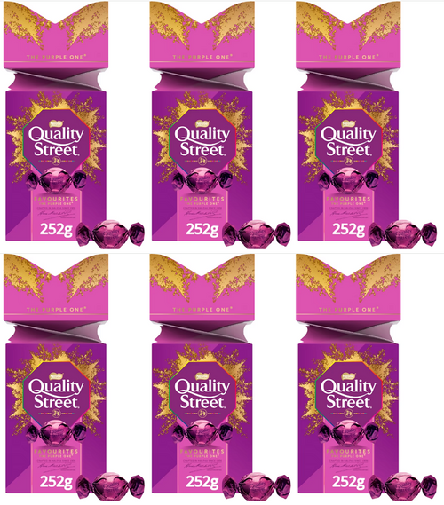 6 x Quality Street Purely Purple One - 252GM
