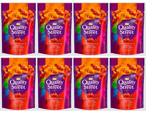8 x Quality Street Golden Selection Pouch - 283GM