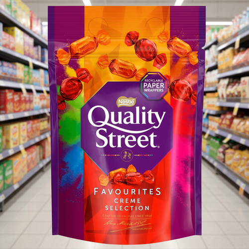 8 x Quality Street Golden Selection Pouch - 283GM