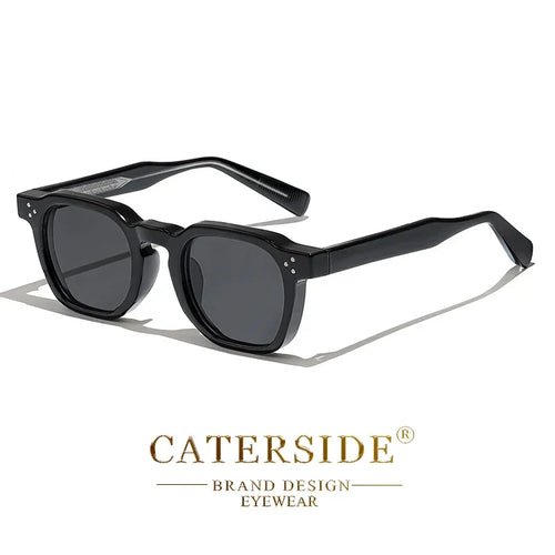 Retro Punk Men Sunglasses Small Frame Square Personalized Design Sun Glasses