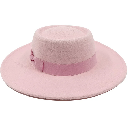 Sombrero Raised Top Fedora Hat 2023 New European and American Fedora Hat Jazz