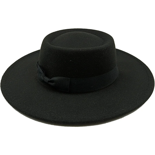 Sombrero Raised Top Fedora Hat 2023 New European and American Fedora Hat Jazz