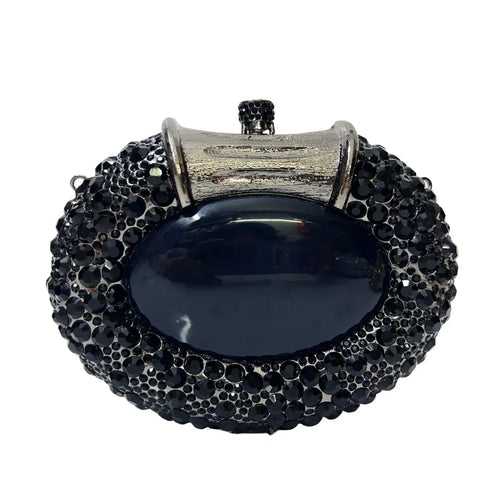 Women's Crystals Evening Party Cocktail Clutches Bag