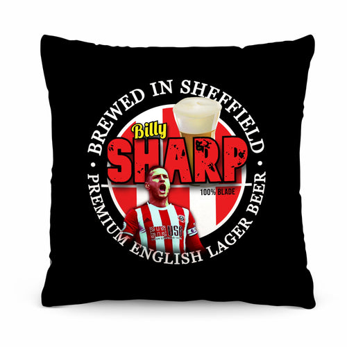 Sheffield  Billy Sharp - Football Legends - Cushion 10"