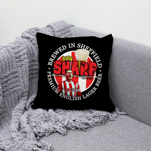 Sheffield  Billy Sharp - Football Legends - Cushion 10"