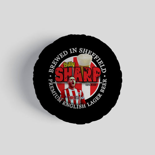 Sheffield  Billy Sharp - Football Legends - Circle Cushion 14"