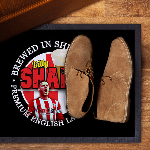 Sheffield  Billy Sharp  - Football Legends - Door Mat -60cm X 40cm