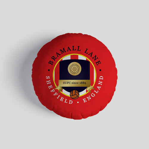 Sheffield  Bramall Lane - Football Legends - Circle Cushion 14"
