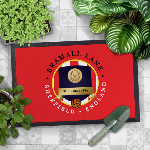 Sheffield  Bramall Lane  - Football Legends - Door Mat -60cm X 40cm
