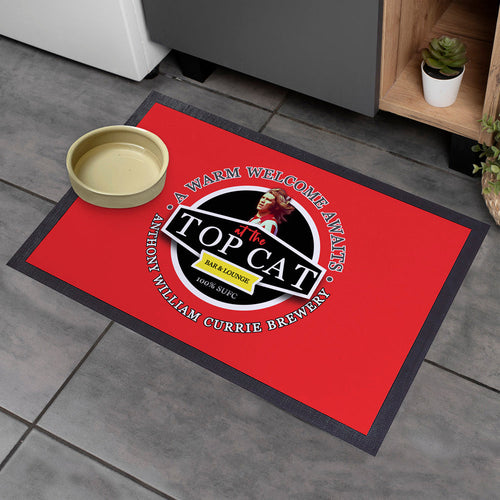 Sheffield  Tony Currie  - Football Legends - Door Mat -60cm X 40cm