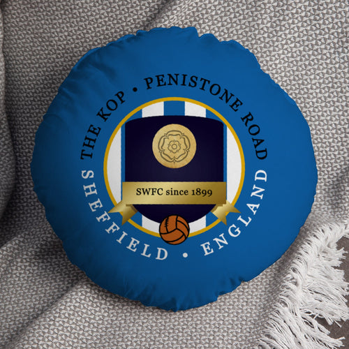 Wednesday Kop - Football Legends - Circle Cushion 14"