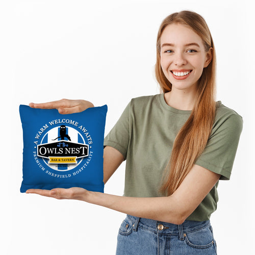 Wednesday Owls Nest - Football Legends - Cushion 10"