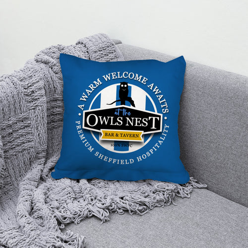 Wednesday Owls Nest - Football Legends - Cushion 10"