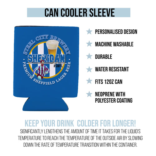 Wednesday Sheridan - Football Legends - Can Cooler