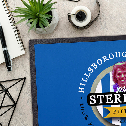 Wednesday Sterland  - Football Legends - Door Mat -60cm X 40cm