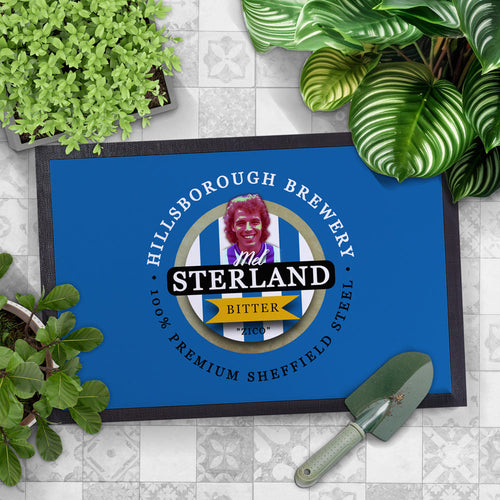 Wednesday Sterland  - Football Legends - Door Mat -60cm X 40cm