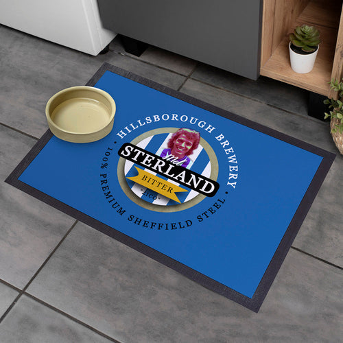 Wednesday Sterland  - Football Legends - Door Mat -60cm X 40cm