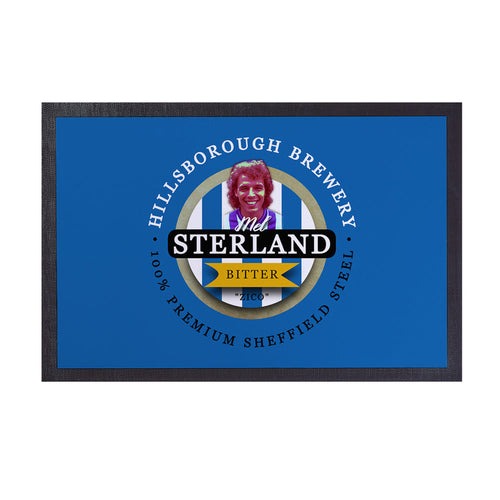Wednesday Sterland  - Football Legends - Door Mat -60cm X 40cm