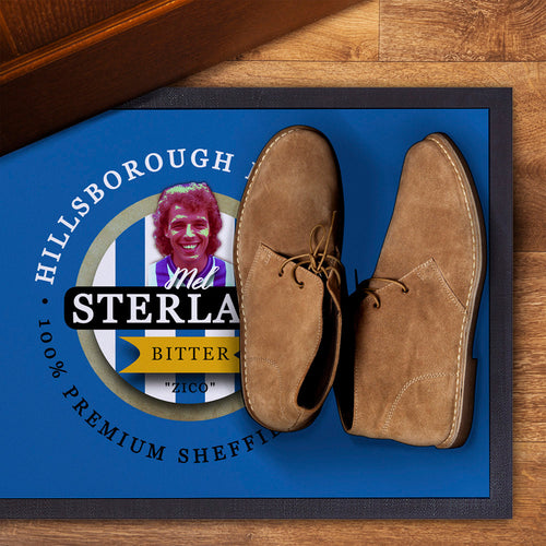 Wednesday Sterland  - Football Legends - Door Mat -60cm X 40cm