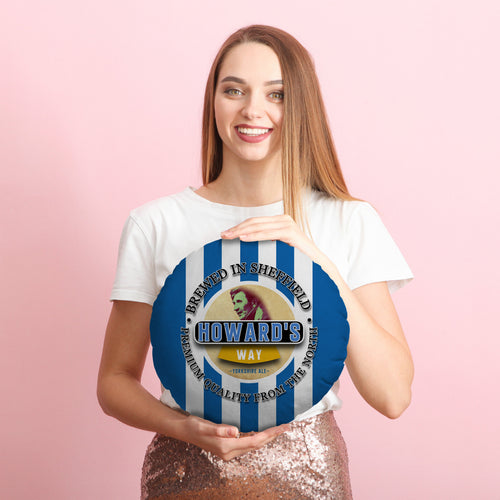Wednesday Wilkinson - Football Legends - Circle Cushion 14"
