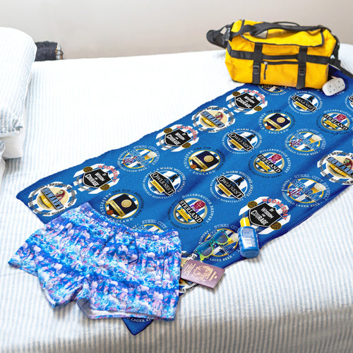 Wednesday - Football Legends - Microfibre Beach Towel - 150cm x 75cm