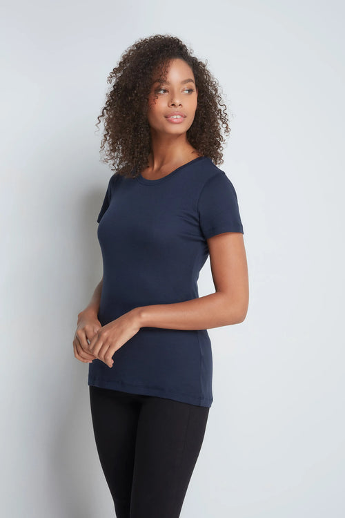 Crew Neck Cotton Modal T-shirt