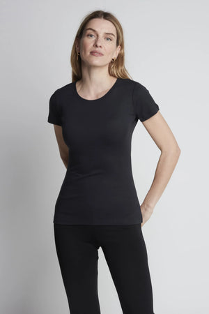 Crew Neck Cotton Modal T-shirt
