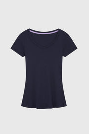 V-Neck Cotton Modal T-Shirt