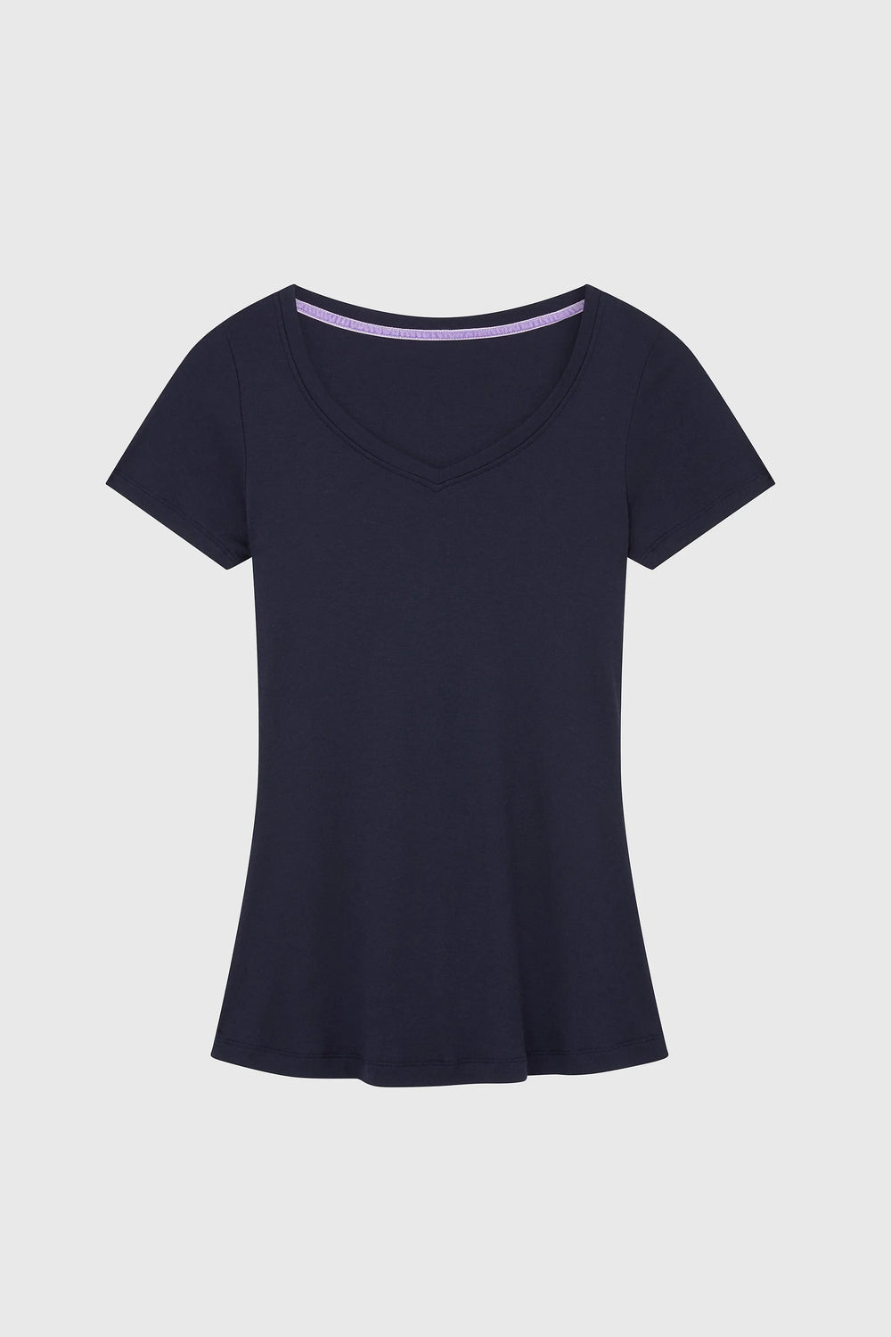 V-Neck Cotton Modal T-Shirt