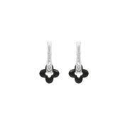 Silver Clover Earrings