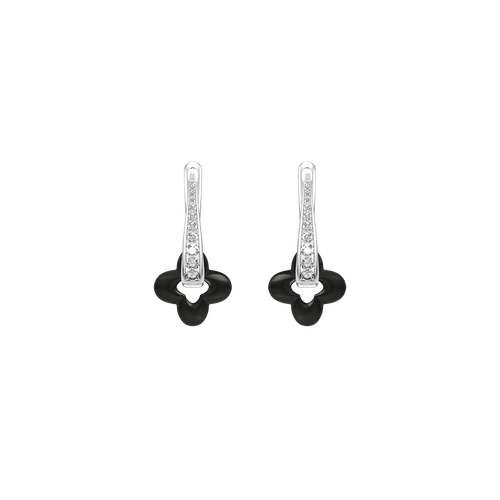 Silver Clover Earrings