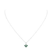 Silver Clover Necklace