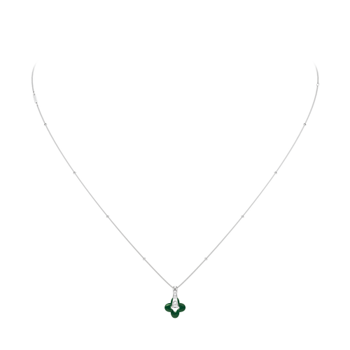 Silver Clover Necklace