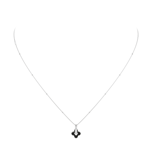Silver Clover Necklace