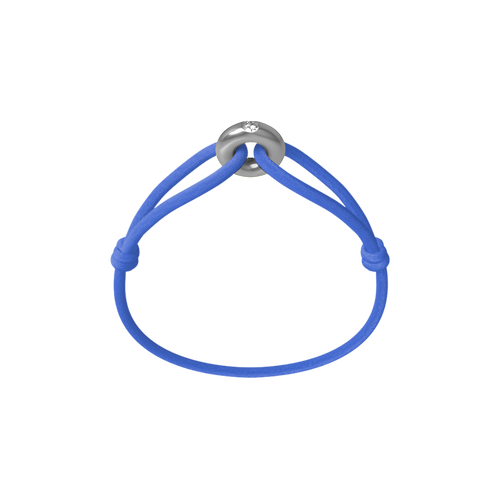 Silver Soho Diamond Cord Bracelet