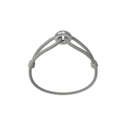 Silver Soho Diamond Cord Bracelet