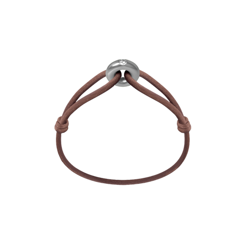 Silver Soho Diamond Cord Bracelet