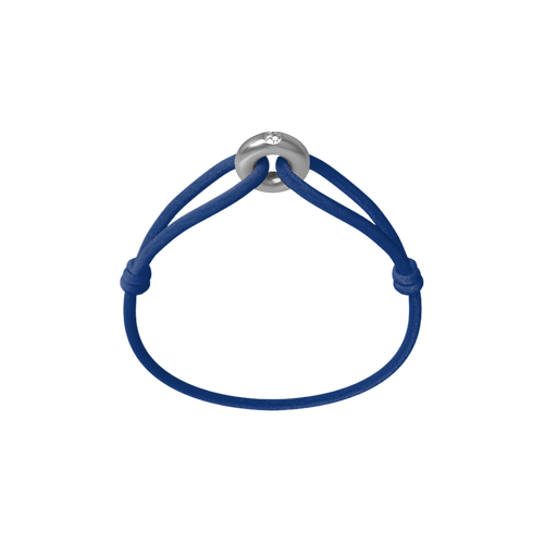 Silver Soho Diamond Cord Bracelet