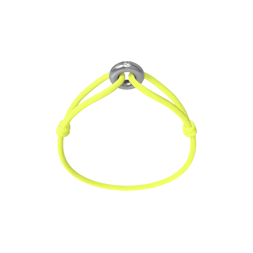 Silver Soho Diamond Cord Bracelet