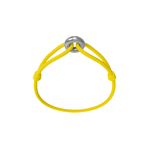 Silver Soho Diamond Cord Bracelet